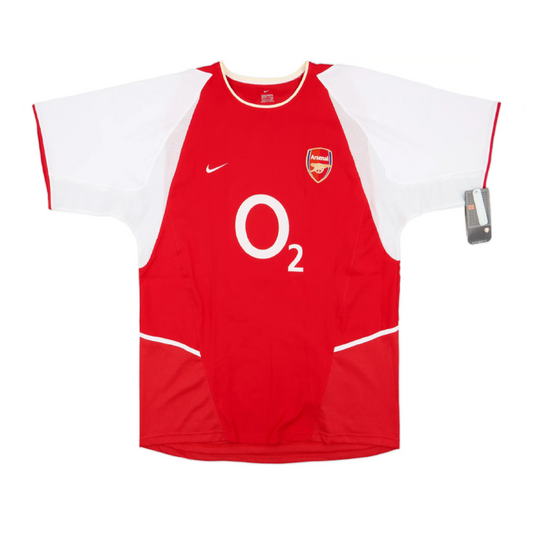 Arsenal 2002-04 Home Retro Jersey - Short Sleeves