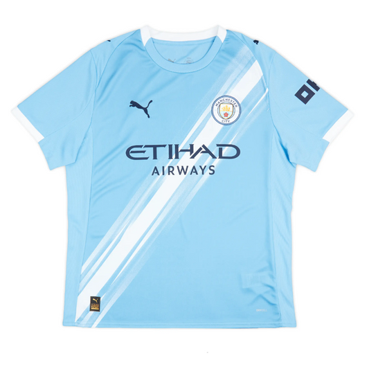 Manchester City 2025-26 Home Jersey - Short Sleeves