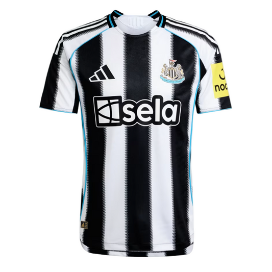 Newcastle United 2025-26 Authentic Home Jersey - Short Sleeves
