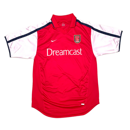 Arsenal 2001-02 Home Retro Jersey - Short Sleeves