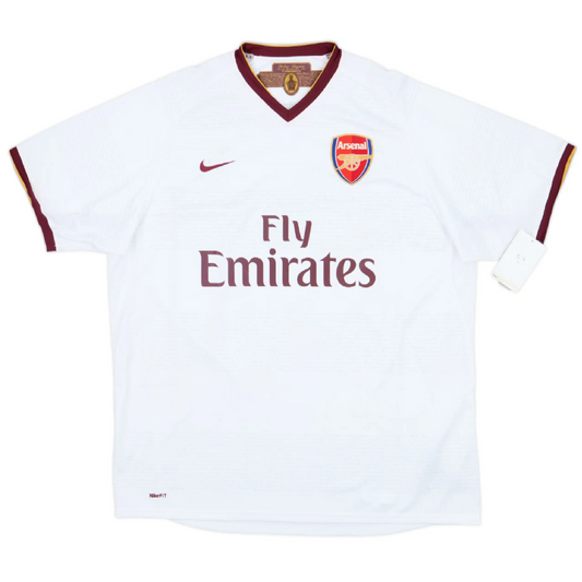 Arsenal 2007-08 Away Retro Jersey - Short Sleeves
