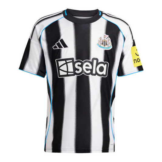 Newcastle United 2025-26 Home Jersey - Short Sleeves