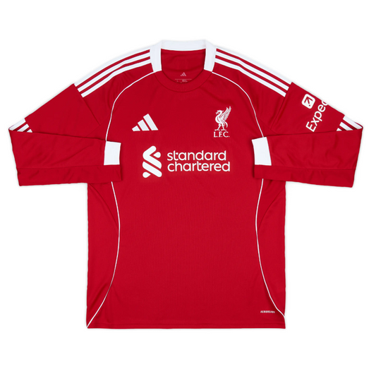 Liverpool United 2025-26 Home Jersey - Long Sleeves