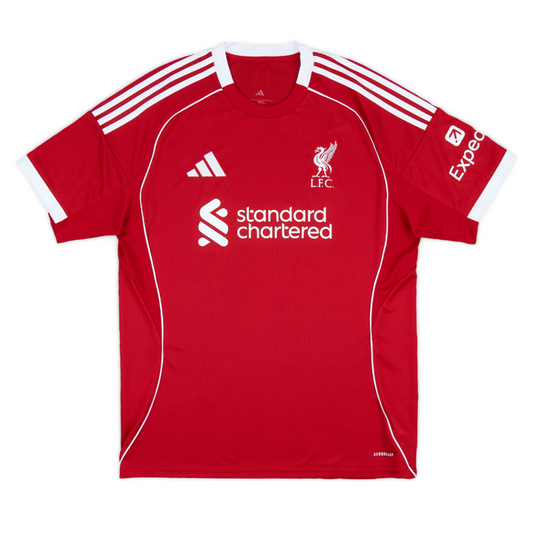Liverpool 2025-26 Home Jersey - Short Sleeves