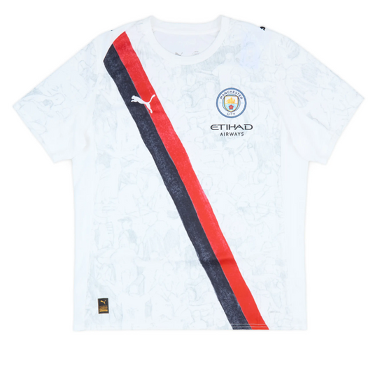 Manchester City 2025-26 KidSuper Home Jersey - Short Sleeves