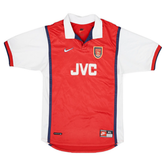 Arsenal 1998-99 Home Retro Jersey - Short Sleeves
