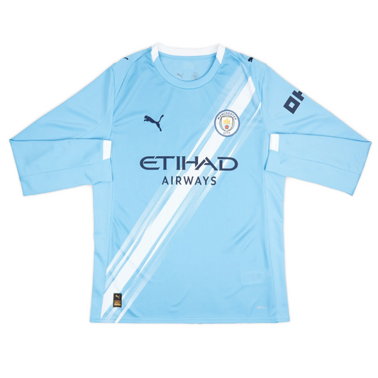 Manchester City 2025-26 Home Jersey - Long Sleeves
